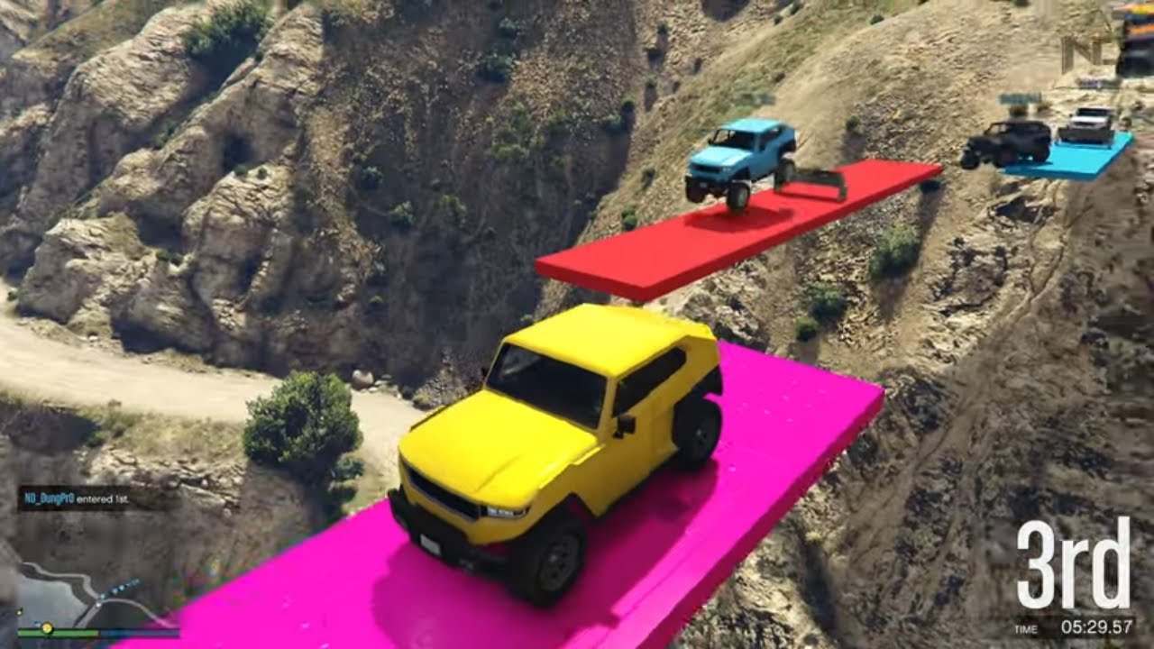 [LIVE] GTA 5 Online - Buổi Carkour Cục Súc Nhất Từ Trước Tới Giờ !!