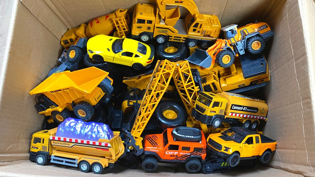KABOLITE K350-200 DIGGER, MEGA RC TRUCKS, RC TRACTORS, RC MACHINES COLLECTION!-EXCAVATOR LESU ET30H