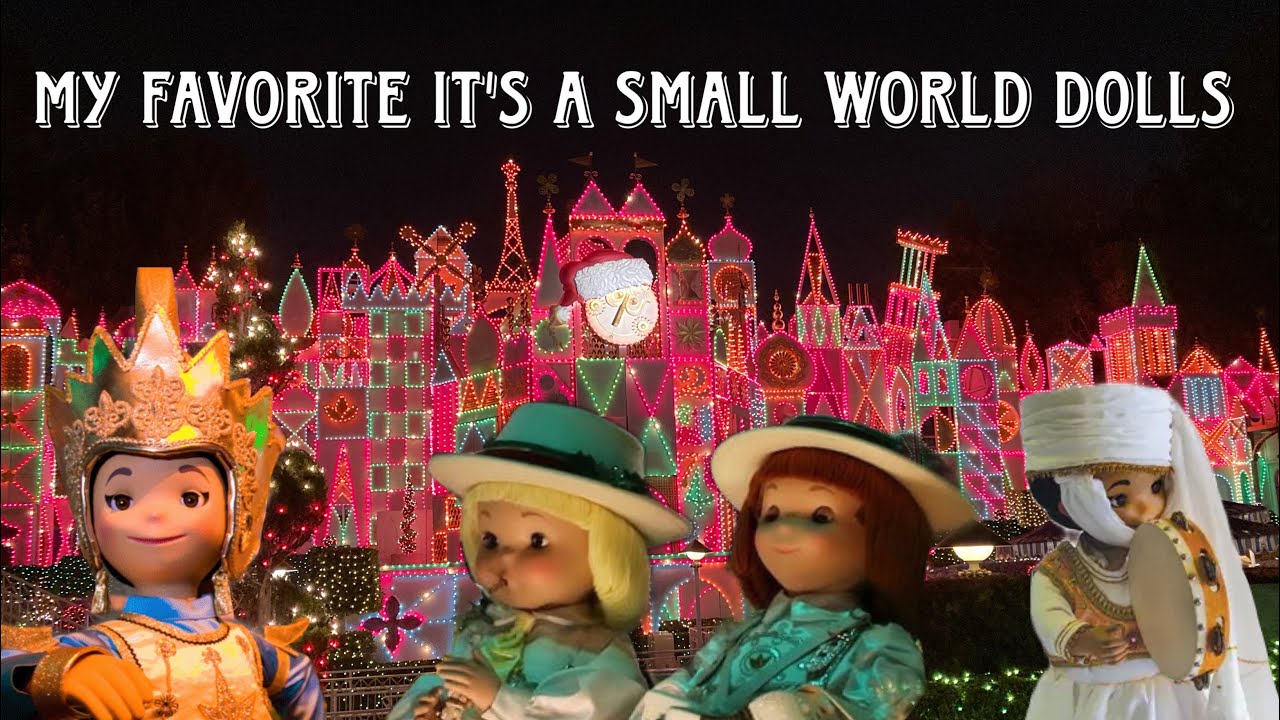 (Some/most of) My favorite it’s a small world (holiday) dolls!! 