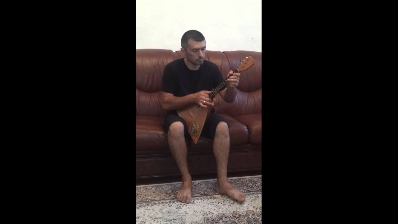Русик лезгинка на гитаре и балалайке 2014