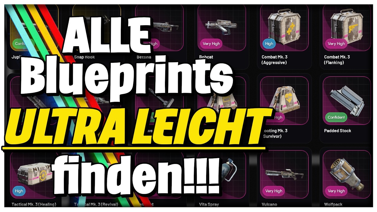 Dieser Tracker hilft dir jeden BLUEPRINT ultra leicht zu finden ARC Raiders Guide