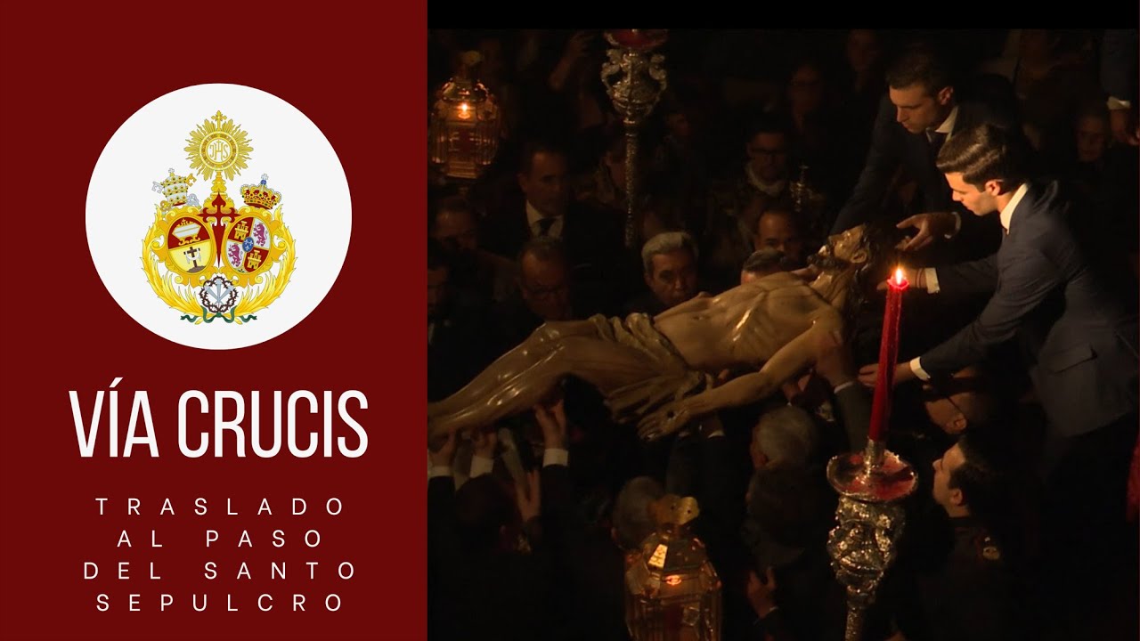 Traslado del Santísimo Cristo de los Remedios al paso del Santo Sepulcro 2023