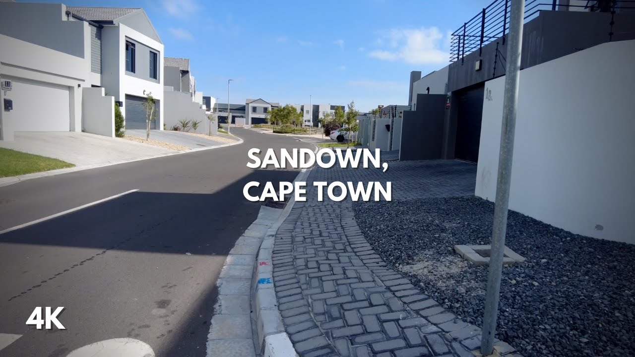 Is SANDOWN Cape Town a SAFE place to live? This is HOW it LOOKS like