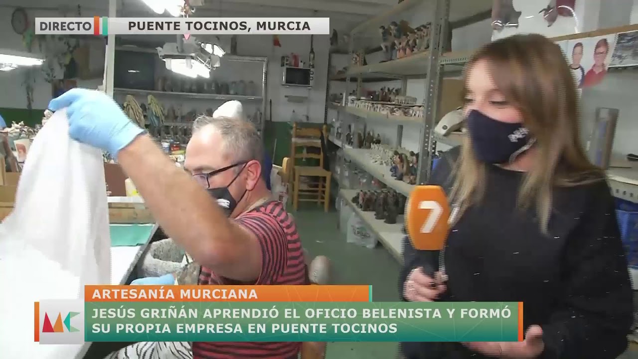 Taller de belenes artesanales de los Hermanos Griñán