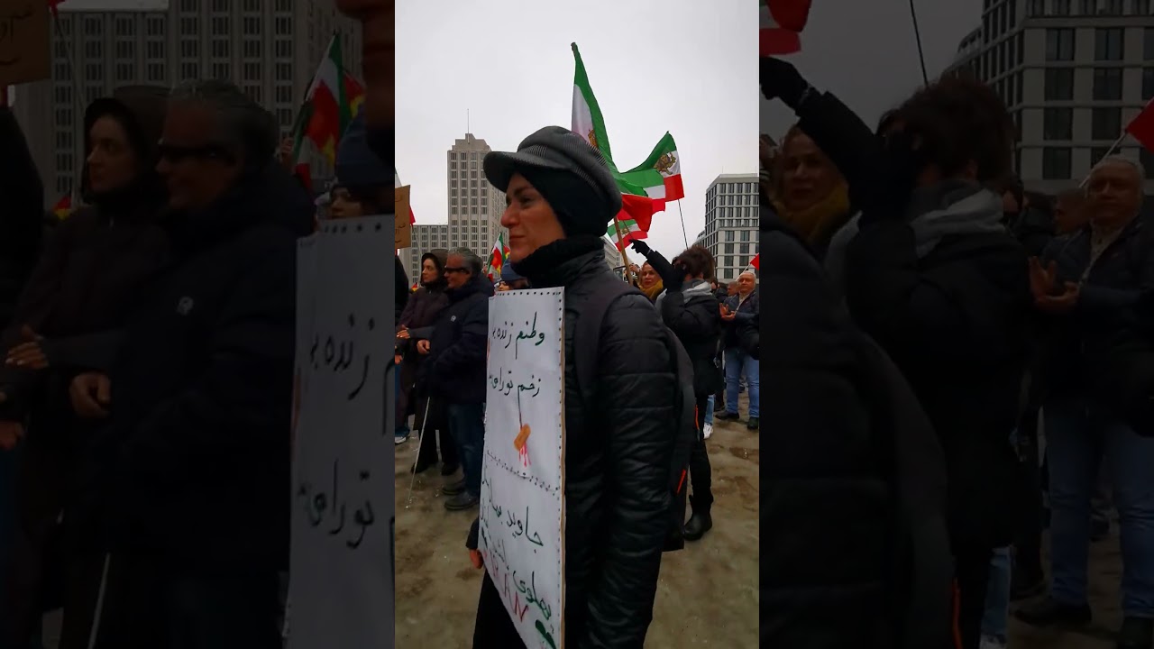 Berlin, 7.02.2026 - Iran-Demonstration