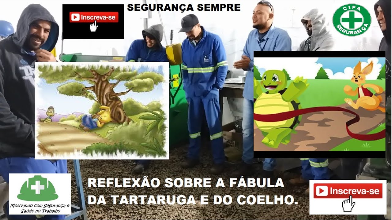 DDS/Palestra motivacional; Acerca da Reflexão sobre a fábula do coelho e da tartaruga (Rômulo Veras)