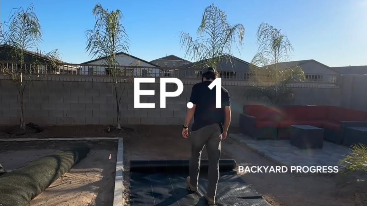 Preparing the Backyard for Rock & Landscaping | EP. 1