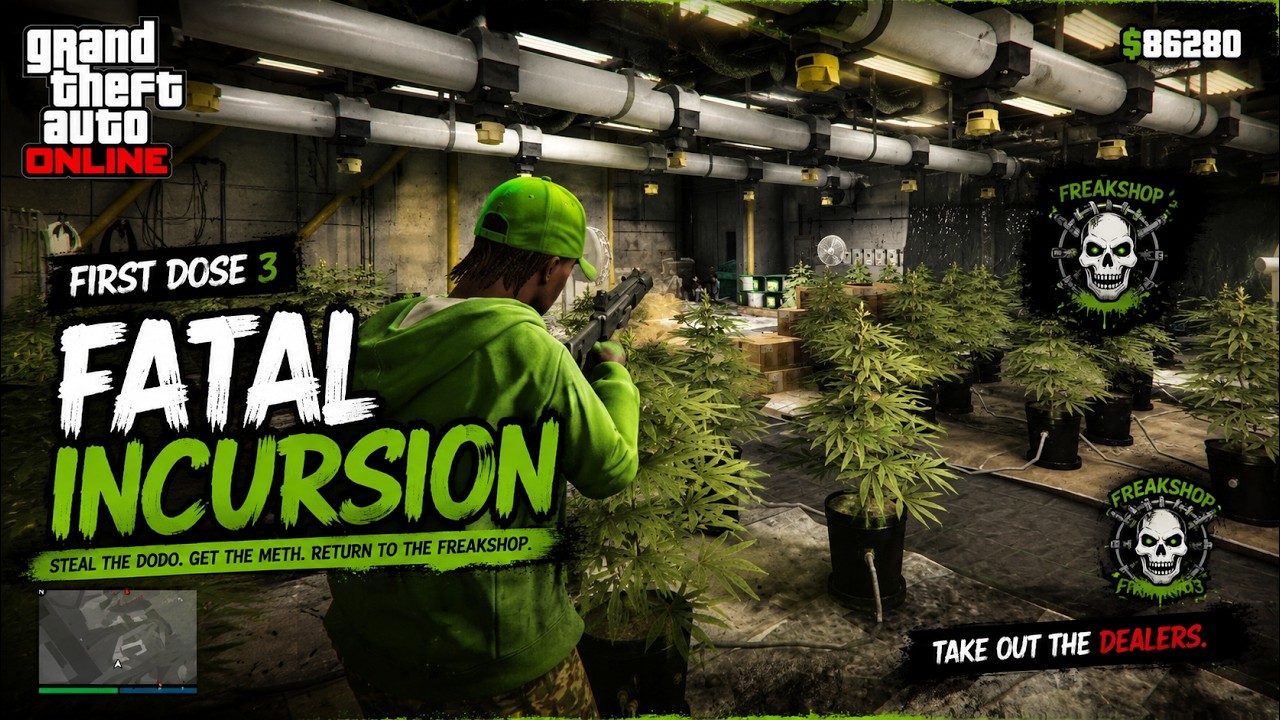GTA 5 Online First Dose 3 Fatal Incursion Gameplay | Full Mission #gta5 #gtaonline #gta6leaks
