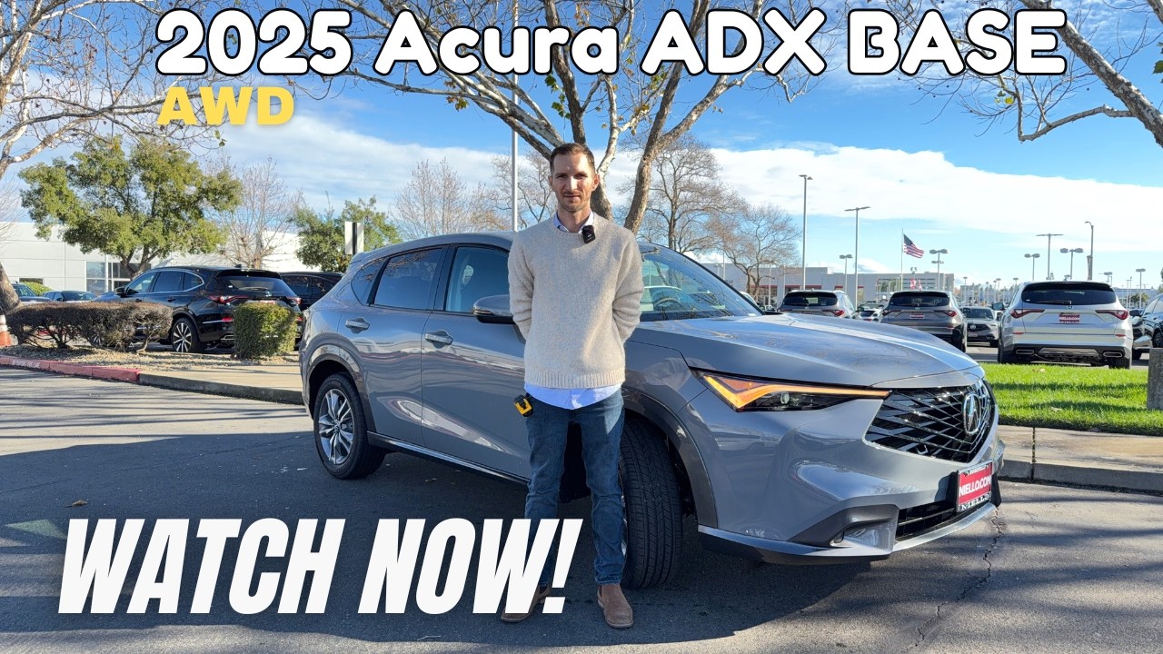 2026 Acura ADX Base AWD - This has all you need // No Talk