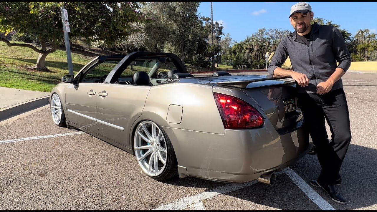 The 6th Generation Nissan Maxima Was Never A Convertible...but This One Is!