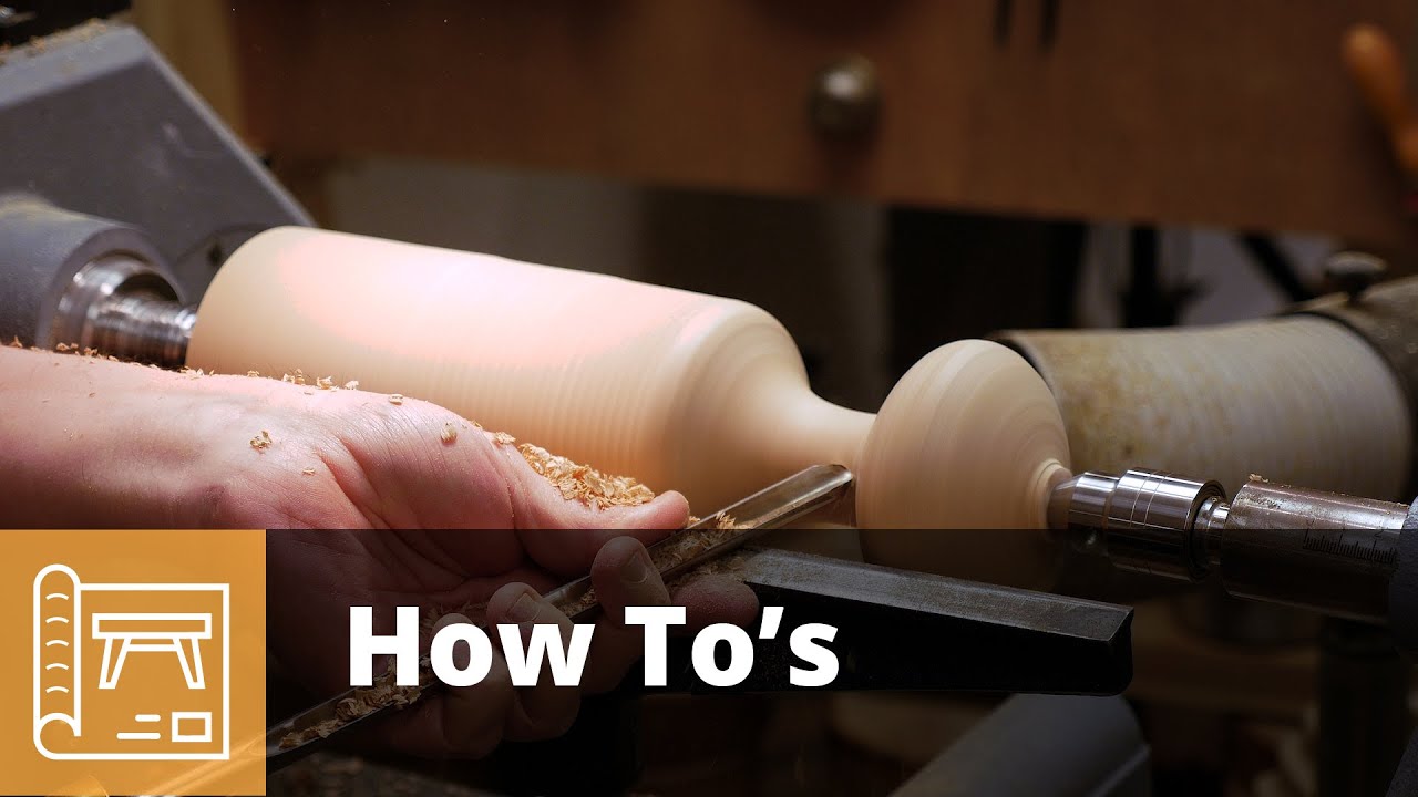 How To's - Woodturn a table lamp for your home