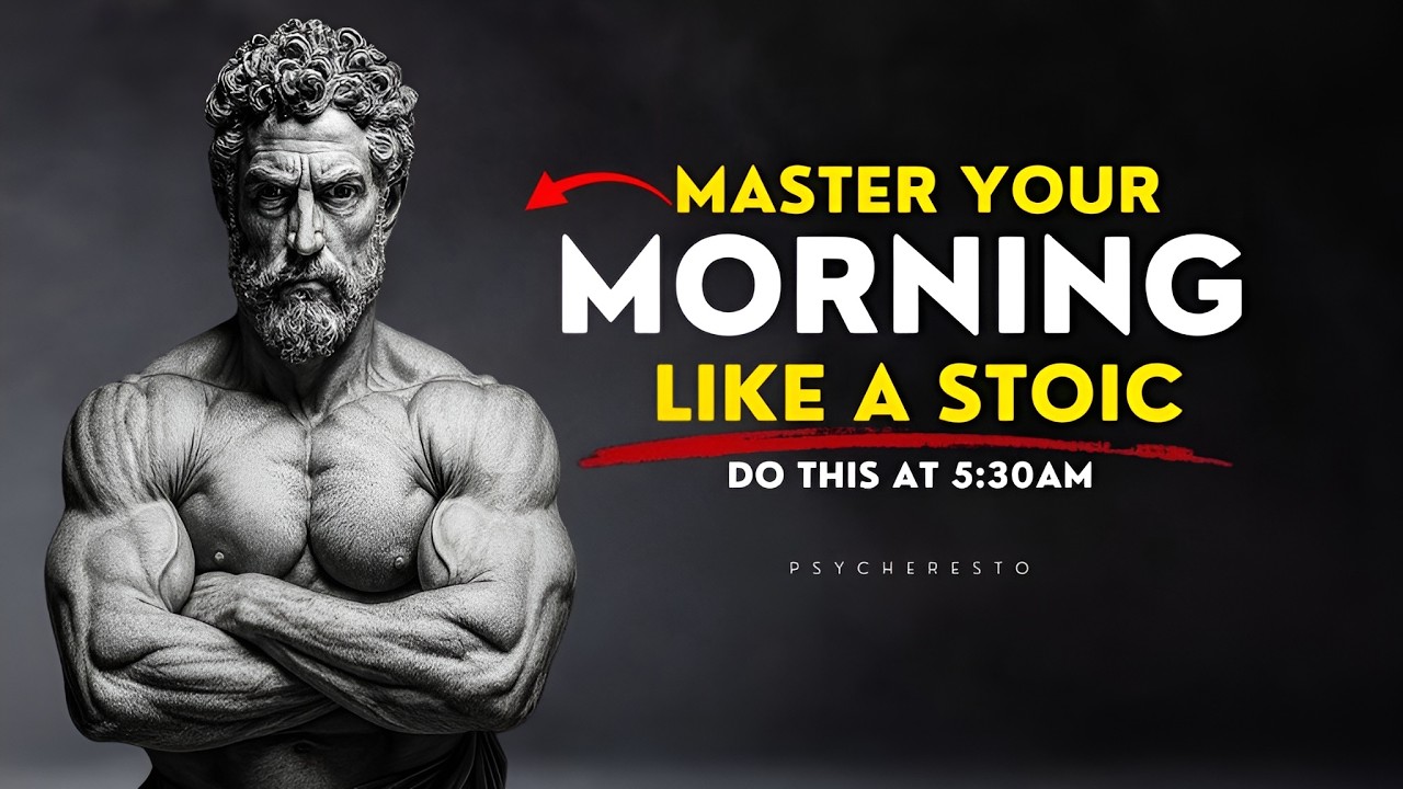 5 Things You MUST Do Every Morning to Master Your Mind (Stoic Morning Secrets) | STOICISM
