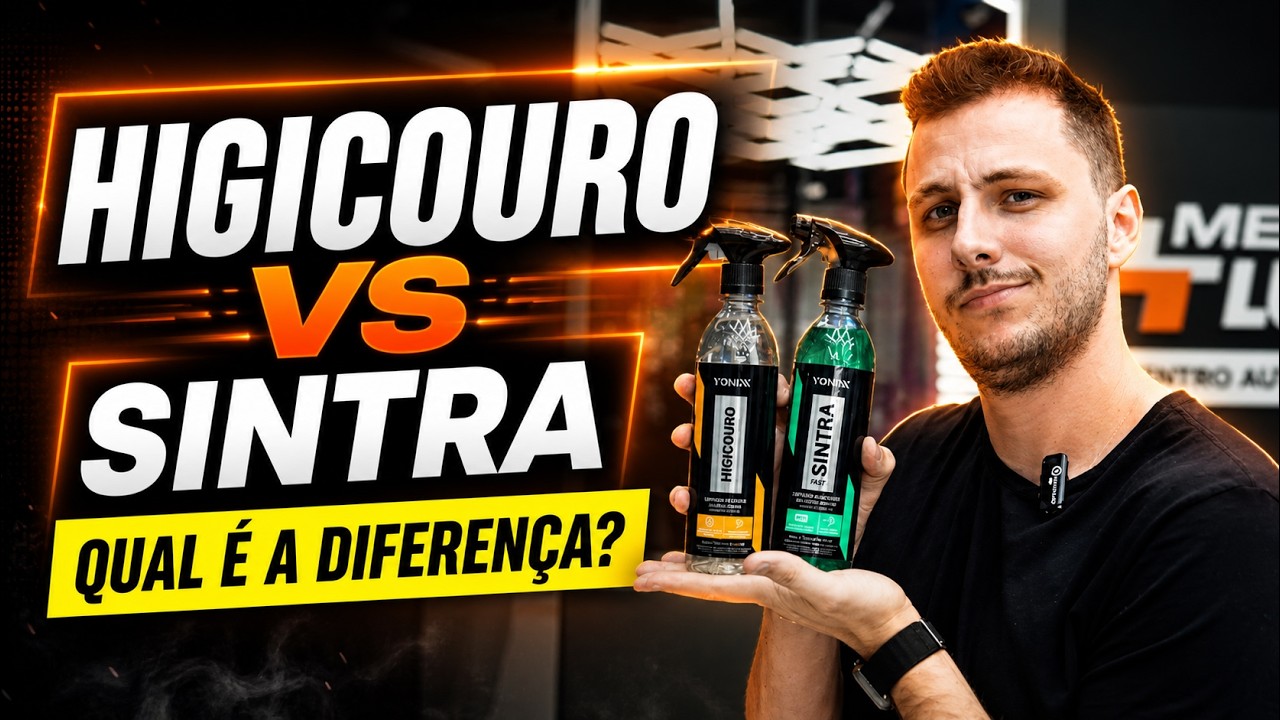 HIGICOURO x SINTRA FAST | Entenda quais as diferenças dos dois limpadores da Vonixx