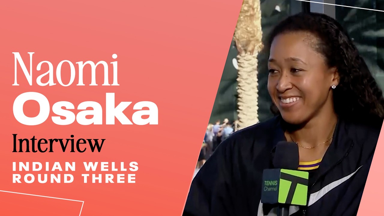 Naomi Osaka talks storytelling in tennis fashion | 2026 Indian Wells