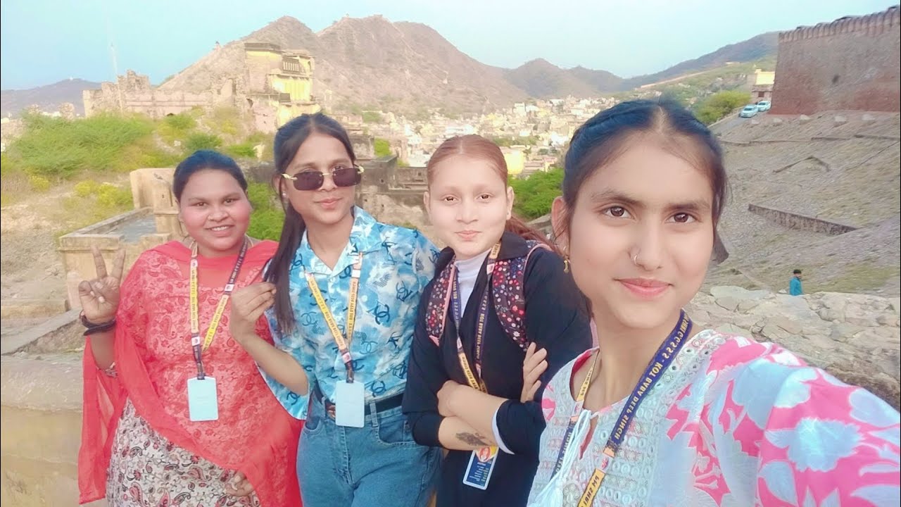 Jaipur trip ⛰️(2 Day) ✌️ Amber fort 😳