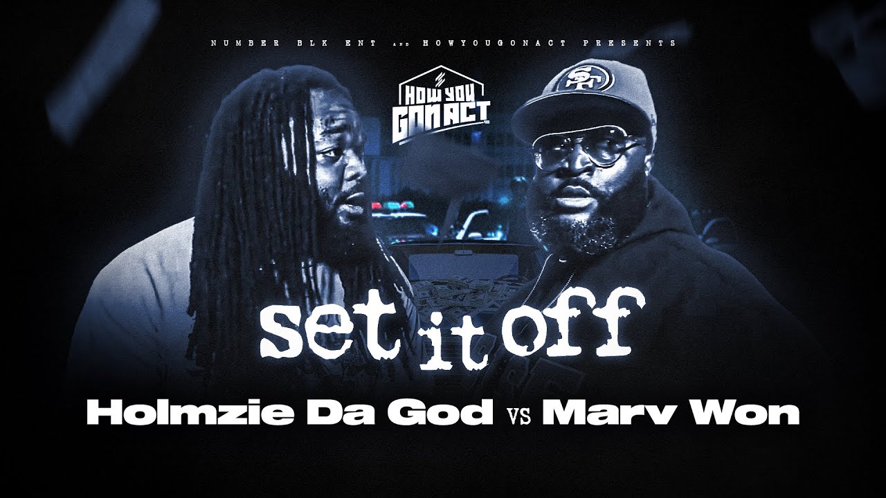 MARV WON vs HOLMZIE DA GOD | RAP BATTLE