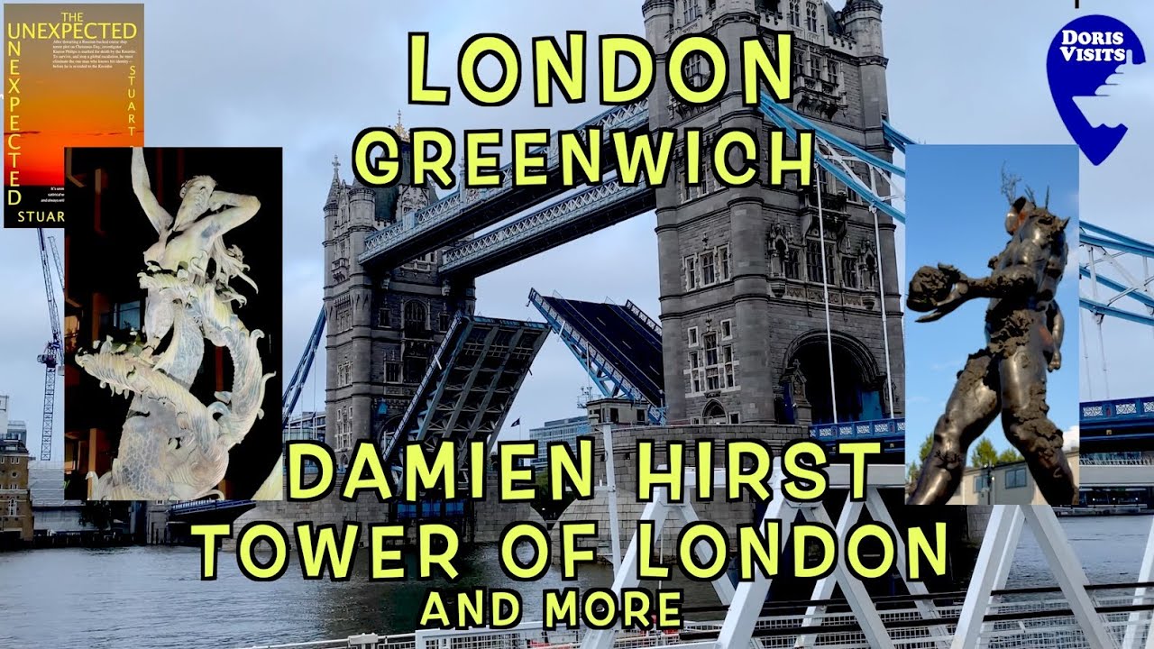 London, Greenwich, Damien Hirst, O2, Demon With Bowl, Cutty Sark, Tower of London & more