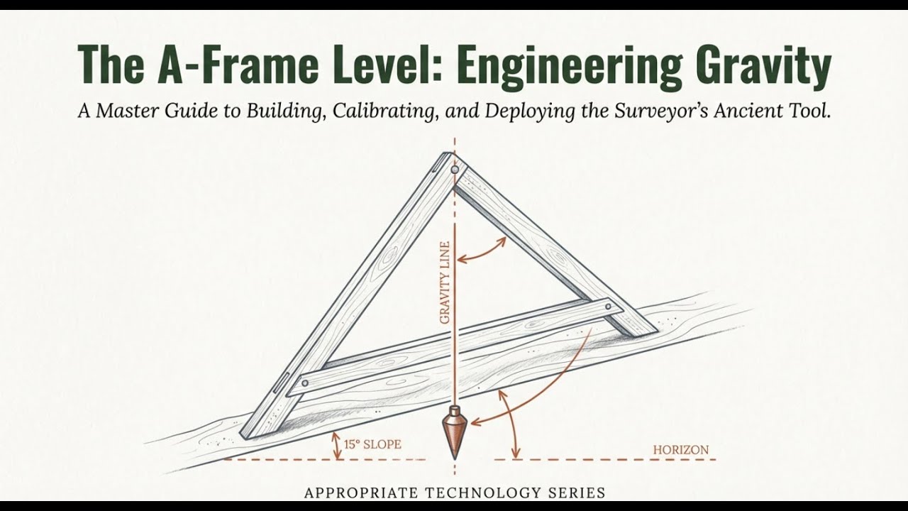 ميزان A Frame  ترويض المنحدرات