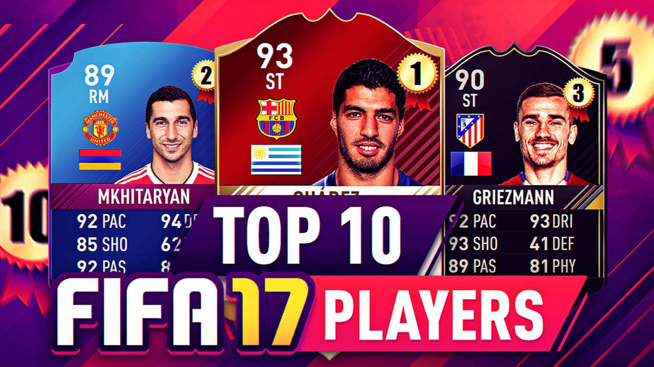 WTF FIFA 17 TOP 10 PLAYERS ON ULTIMATE TEAM!?!