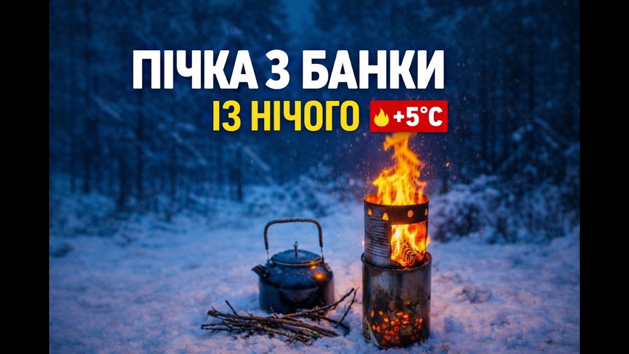 Щепочница DIY: как сделать печь из банок и розпалювач Пічка  щіпочниця ІЗ НІЧОГО