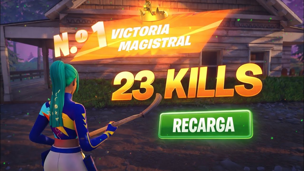 Fornite|Recarga|23 kills 🏆🏆