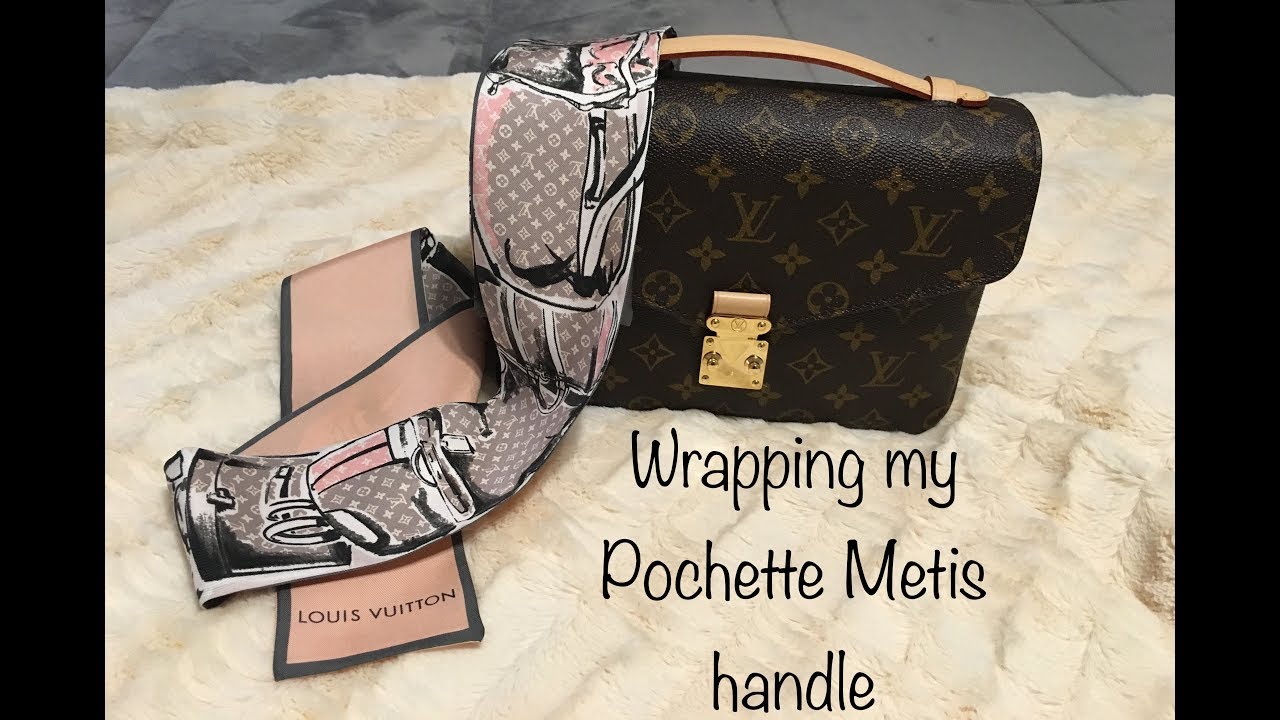 How to Wrap Bandeau/Twilly | Louis Vuitton Pochette Metis