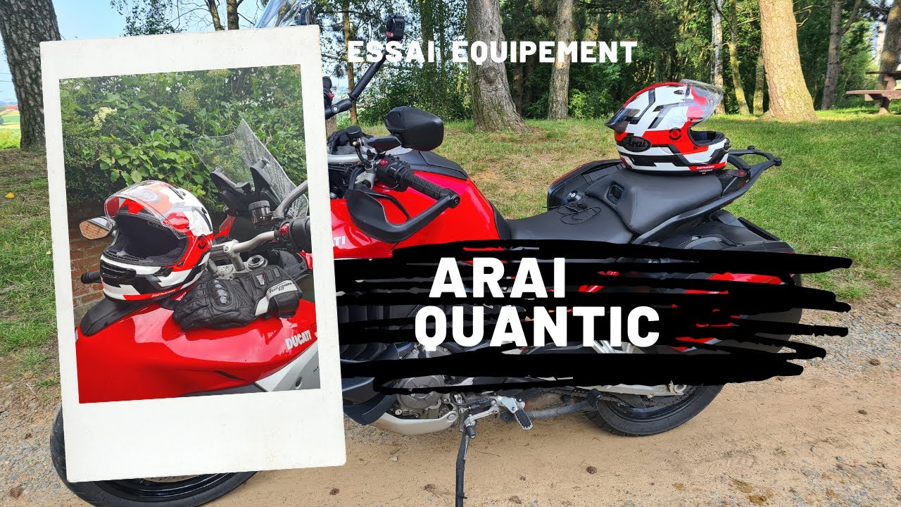 Arai Quantic, le premier int&eacute;gral aux normes R22-06  #arai #quantic