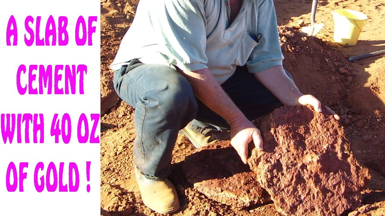 We dozed Honeypot Reef, a very rich gold mine in Australia that produced huge specimens and nuggets.