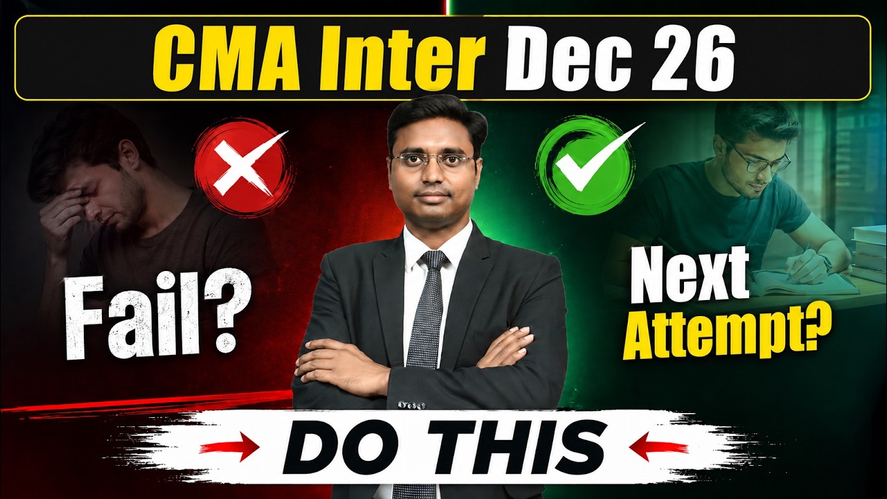 CMA Inter After Result Strategy | CMA Inter Dec 2026 Preparation Plan | Single Group vs Both Groups