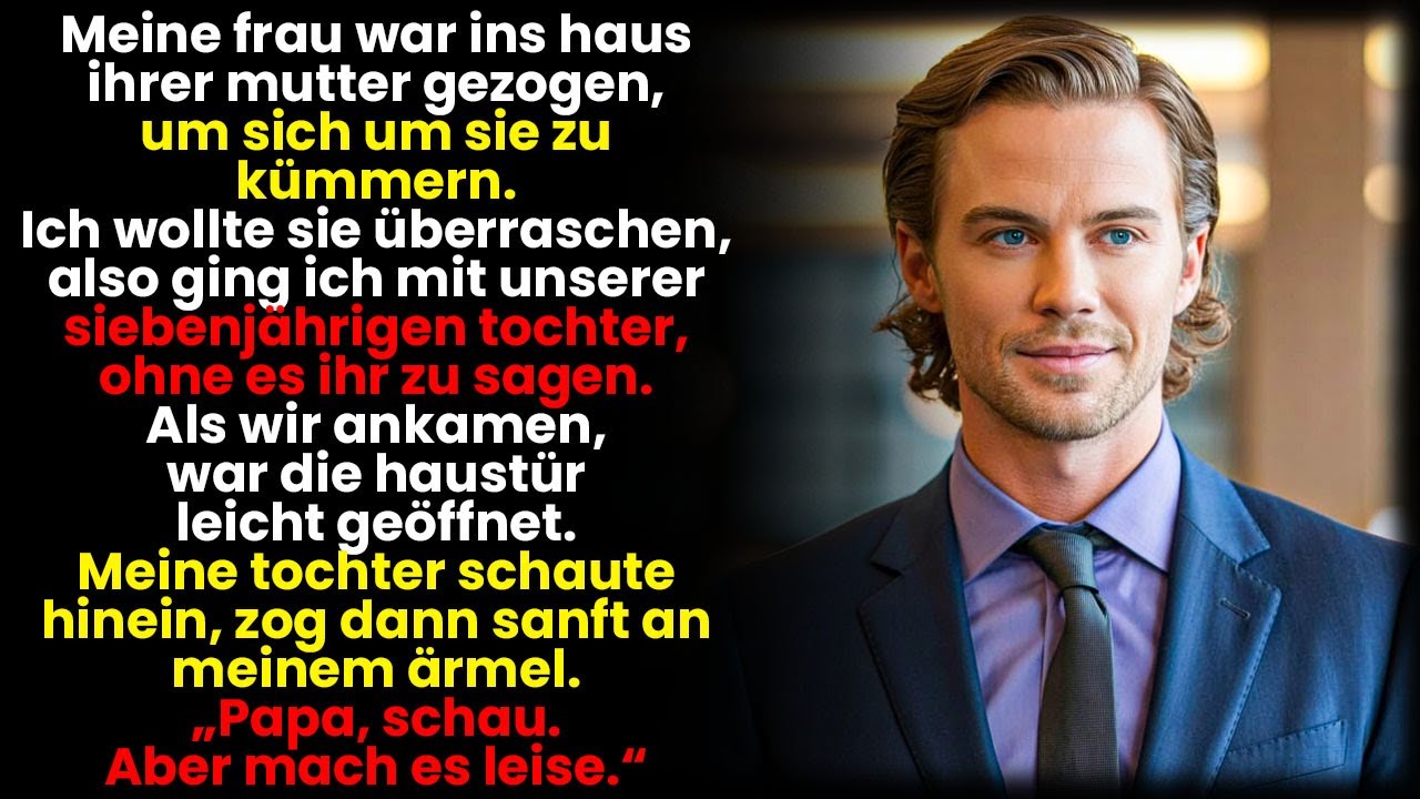 Meine Frau zog zur Mutter – also brachte ich unsere Tochter, um ihn zu überraschen.
