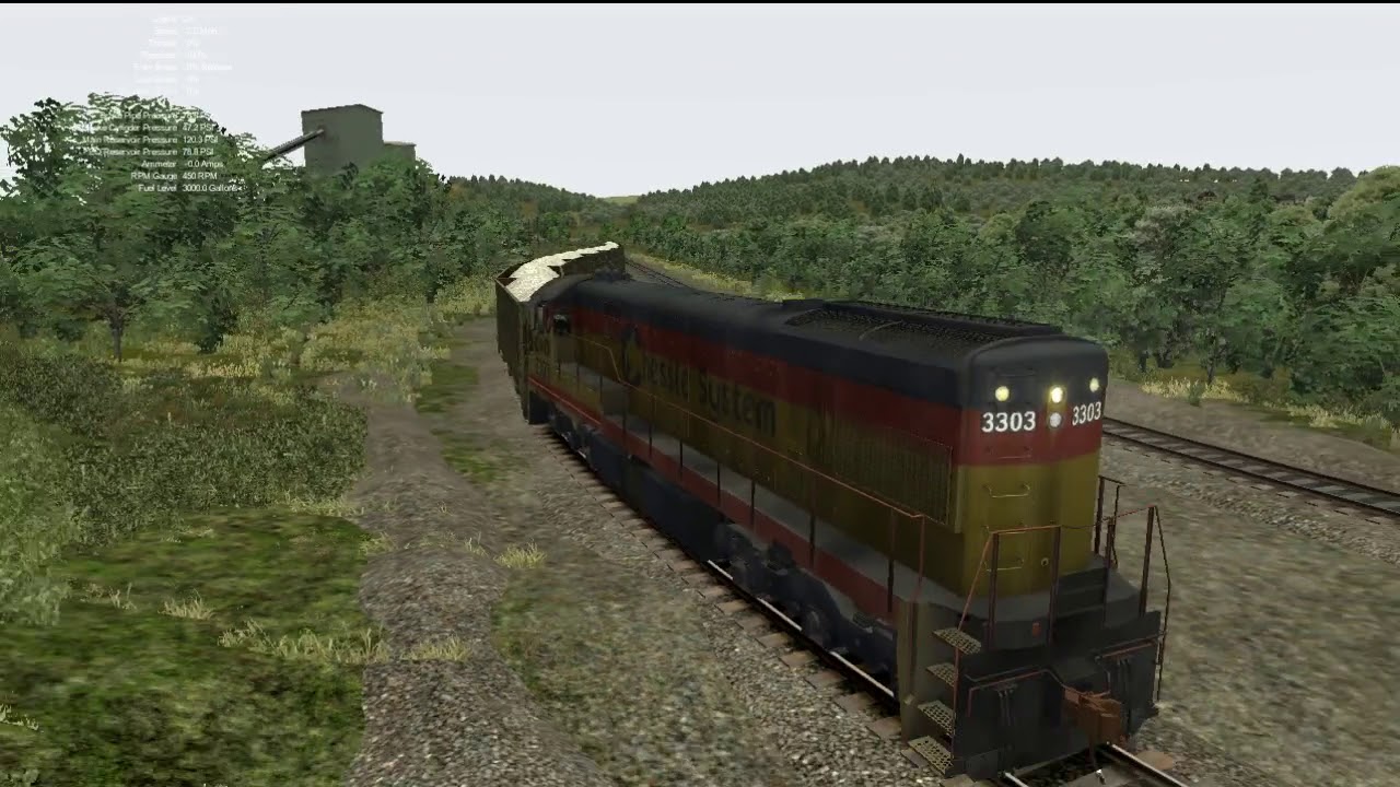Train Simulator - Chessie GE U30C