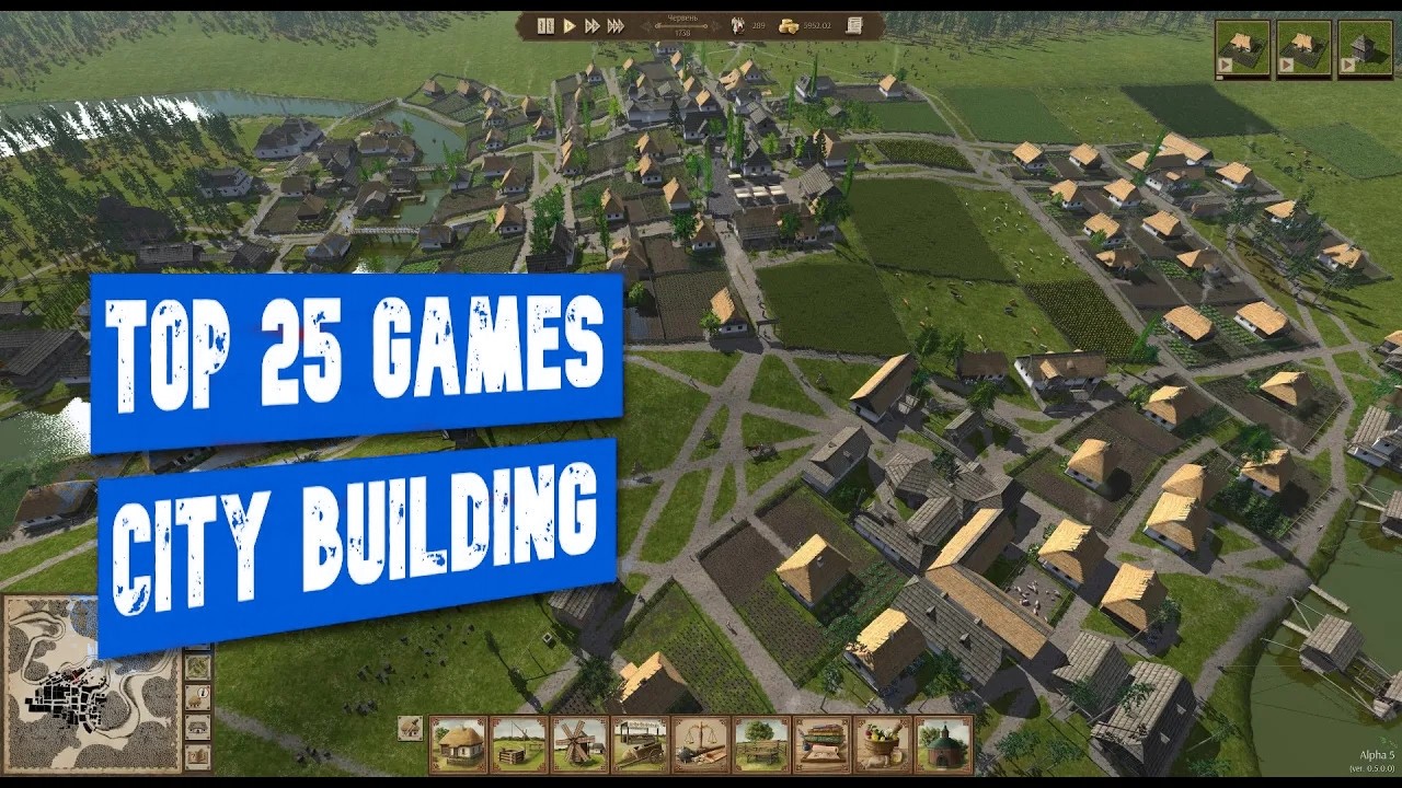 Top 25 City Building Games For Low-End PC | Potato & Low-End Games