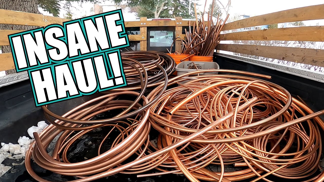 Scrapping MASSIVE Scrap Copper Haul! How Much?