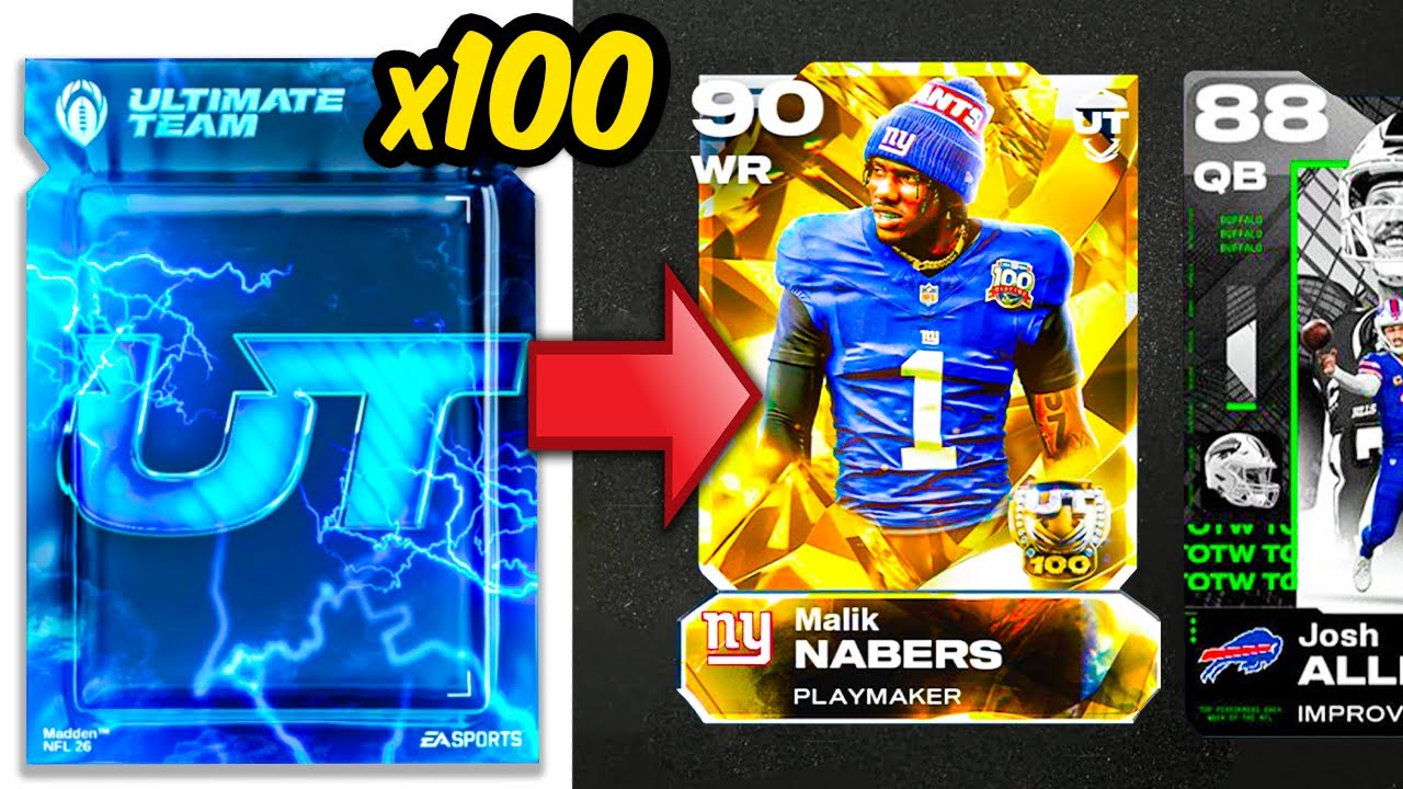 100 FREE Packs Build My Team!