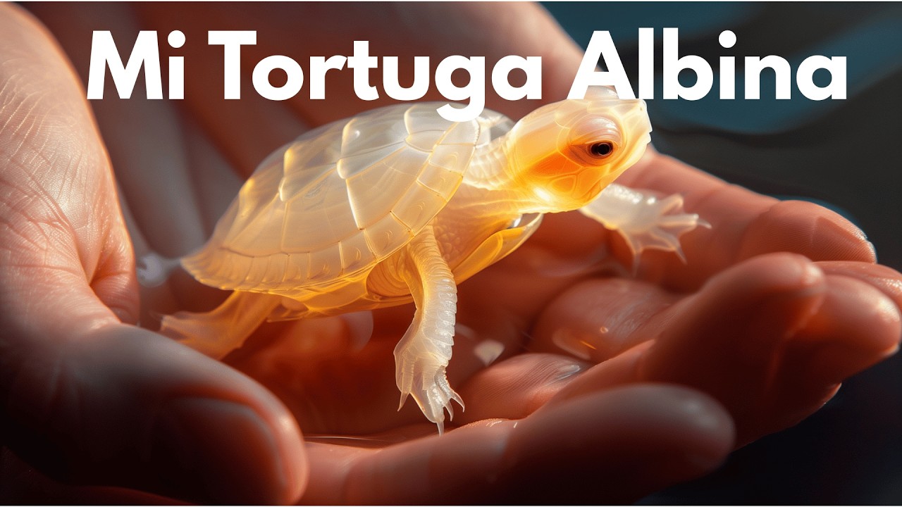 Tortuga Albina Bebe