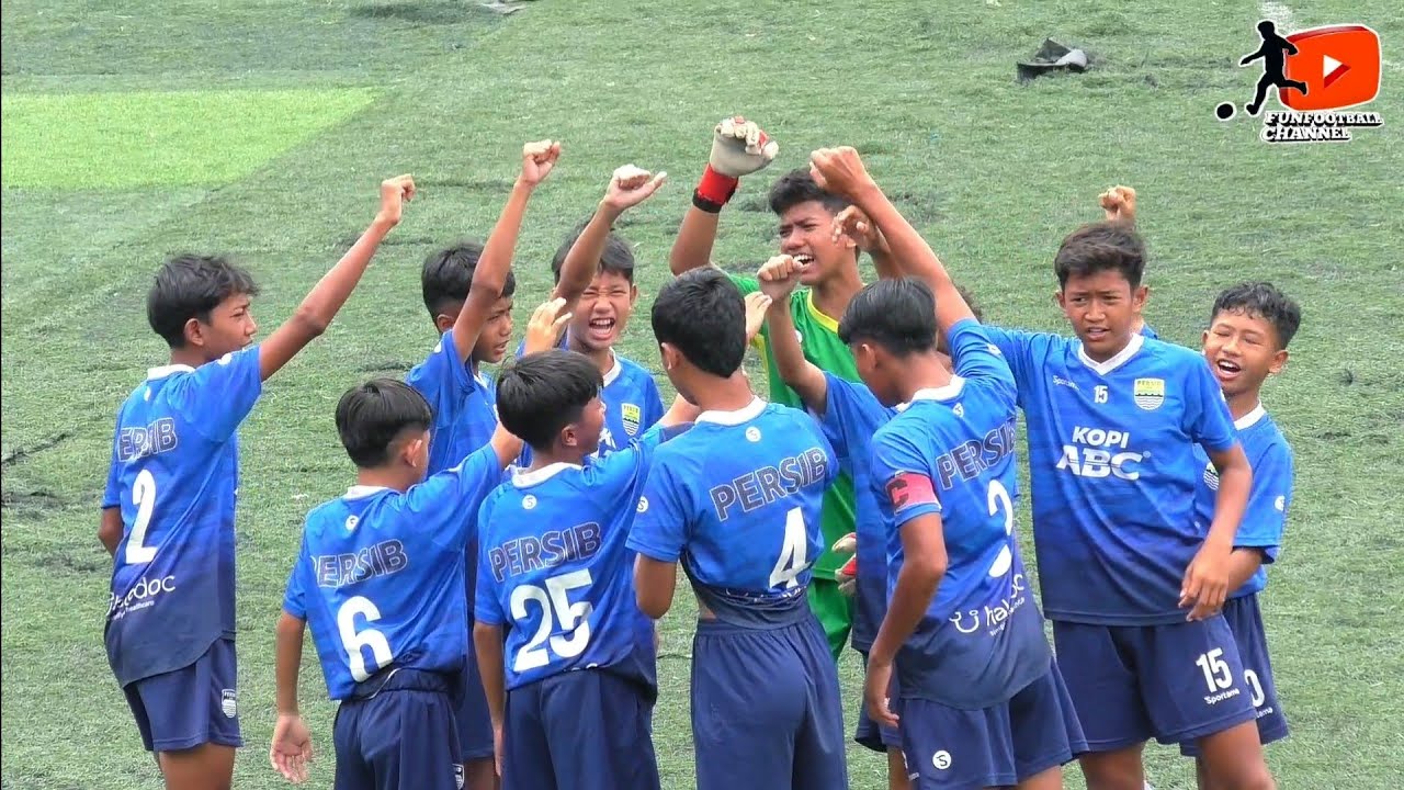 BABAK 2 AKADEMI PERSIB BANDUNG VS SSB DJANUR PIALA BERGILIR KONI PUSAT KE IV