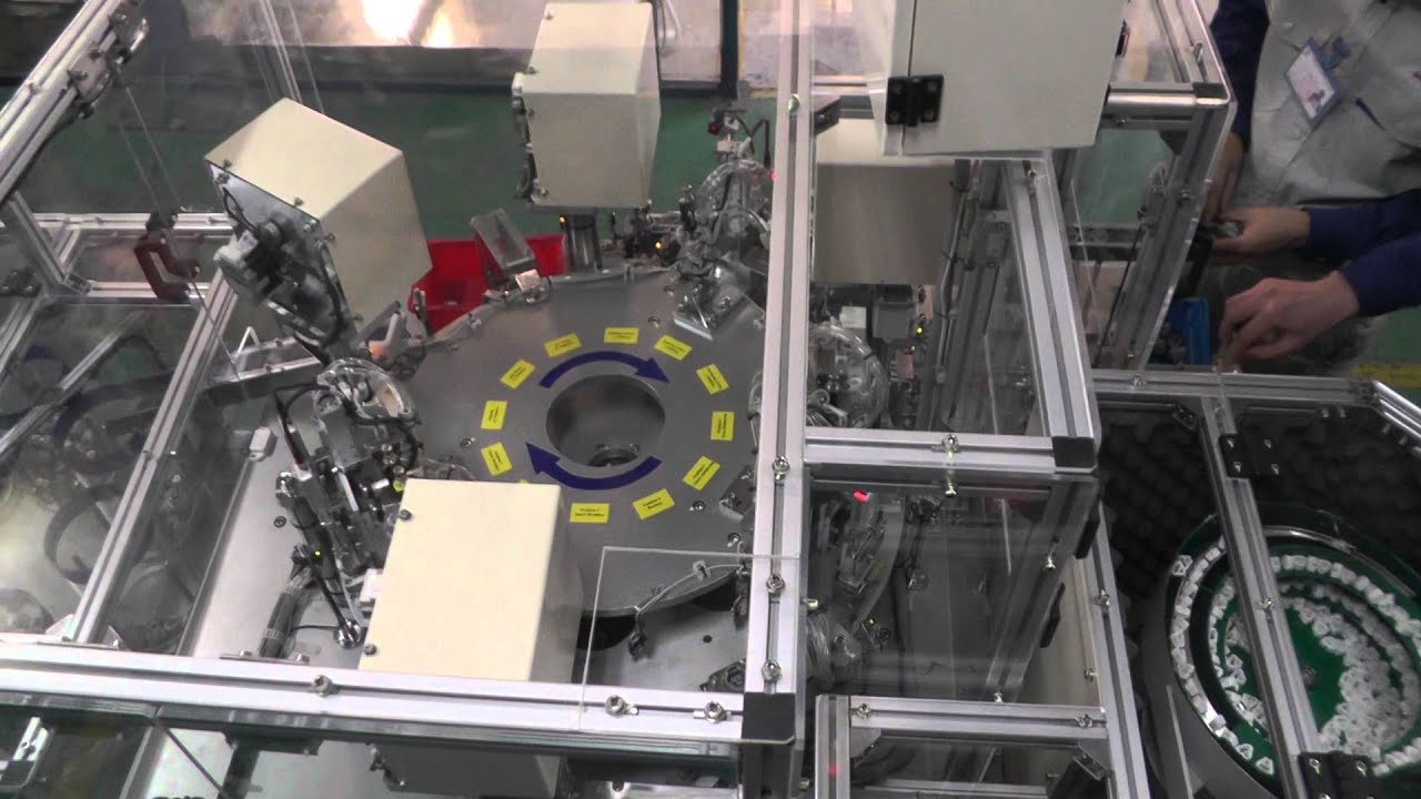TCI - Rotary automatic assembly machine for plastics and rubbers part