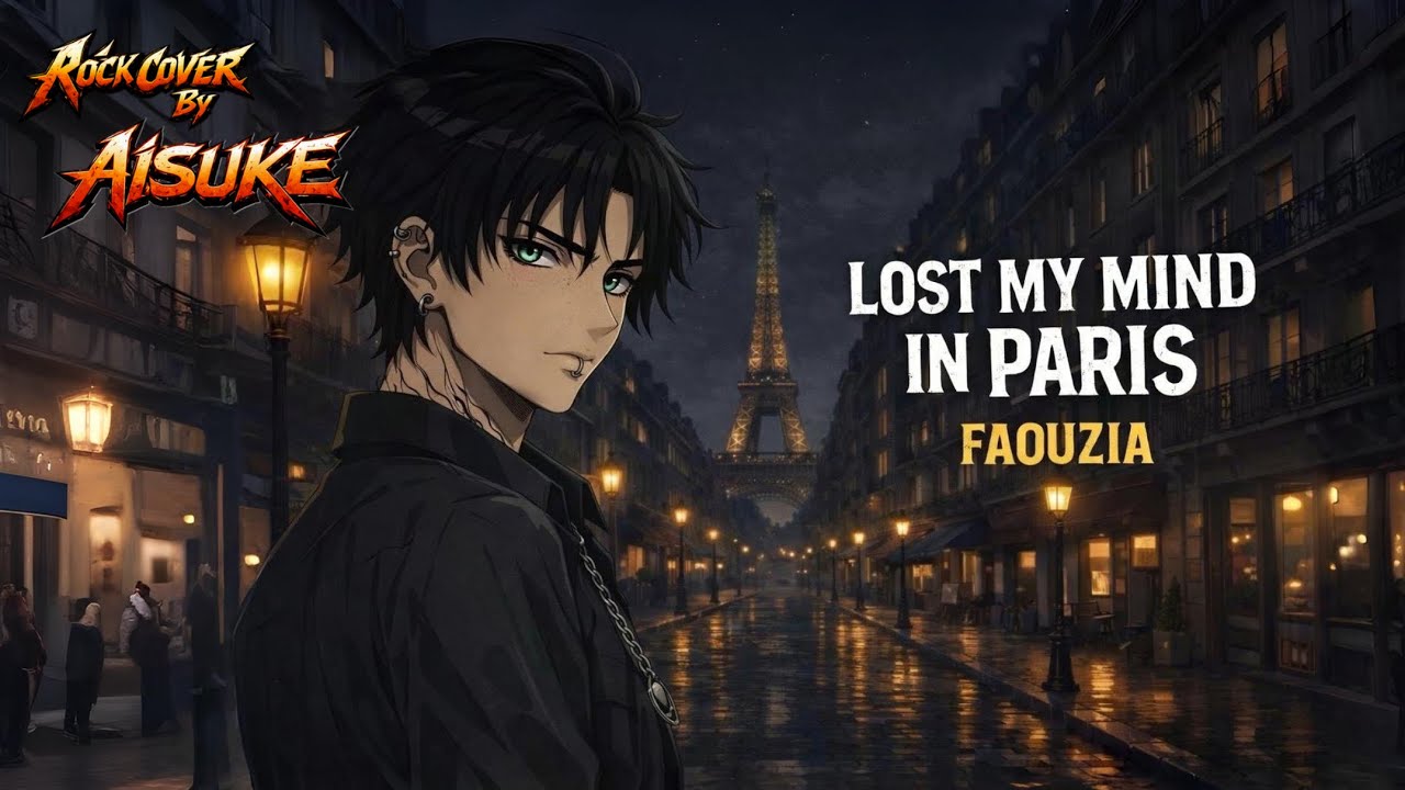 Faouzia - Lost My Mind In Paris (Rock Cover By AISUKE)