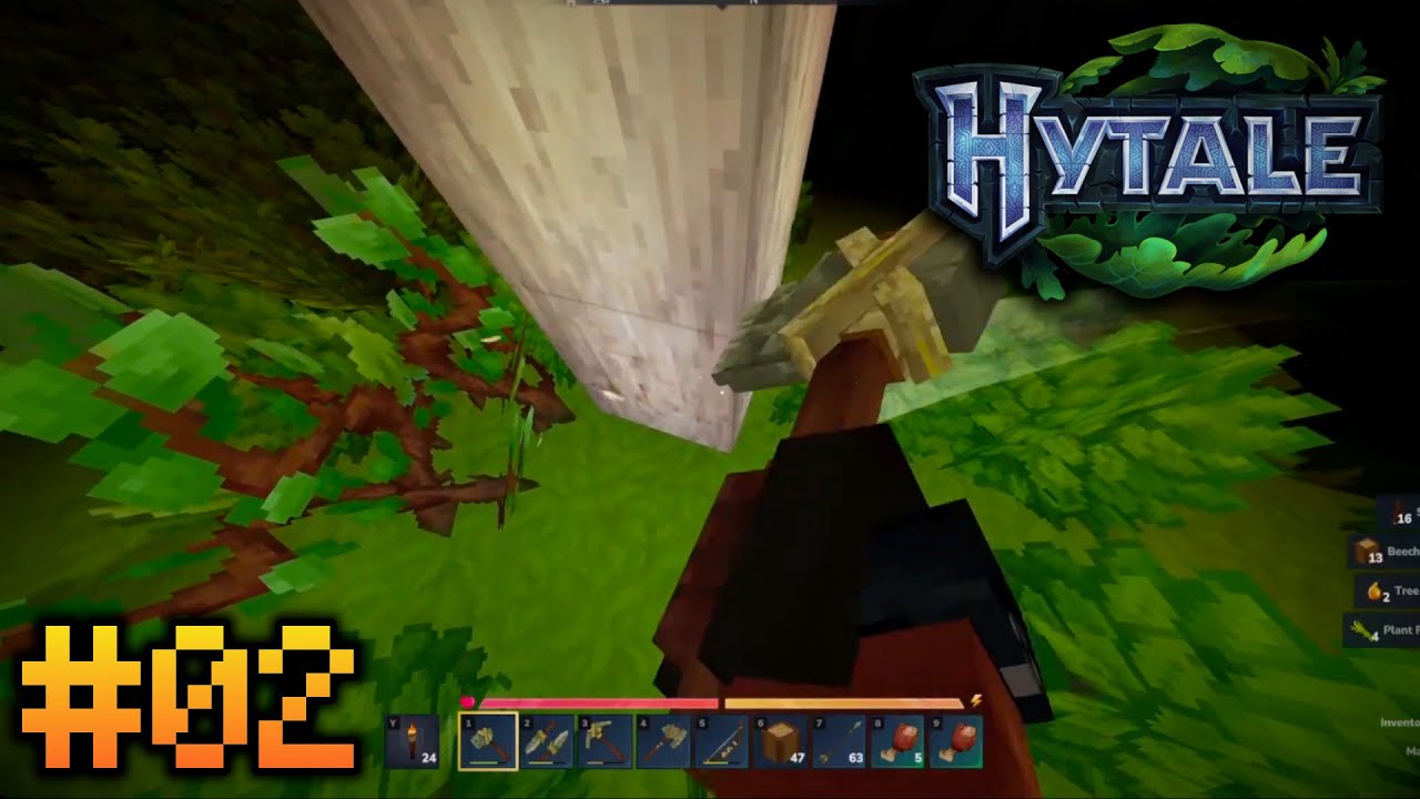 UNSERE erste NACHT in HYTALE! |Let's Play Hytale Folge 2