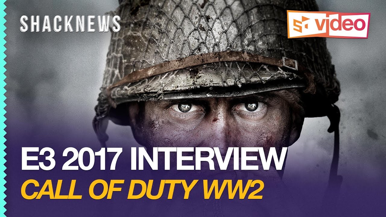 E3 2017: Call of Duty WWII Gameplay Interview