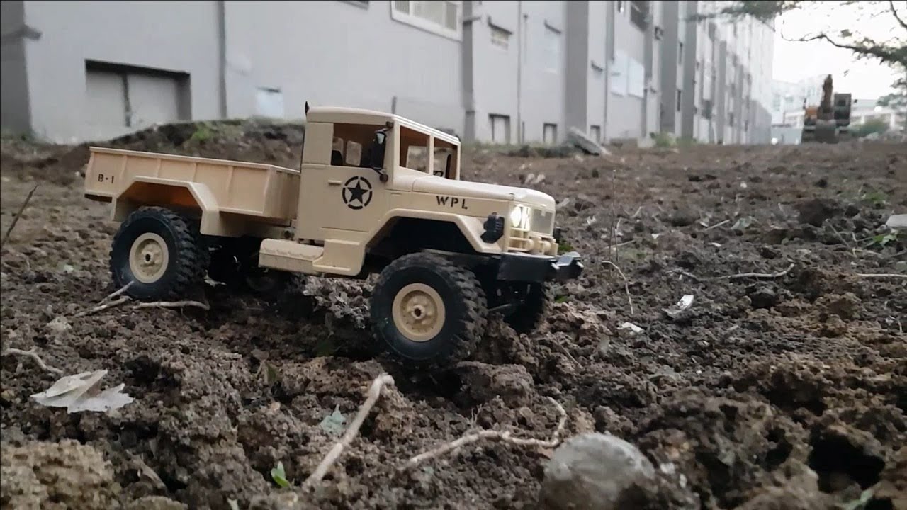 WPL B-1 1:16 Mini Off-road RC Military Truck - RTR