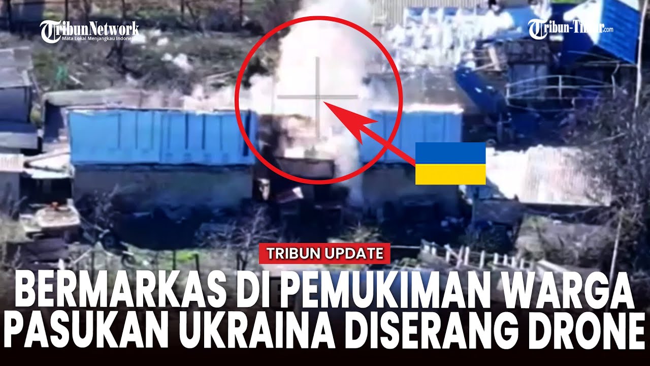 Detik-detik Brigade Sever-V Rusia Hantam Antena Kendali UAV Ukraina