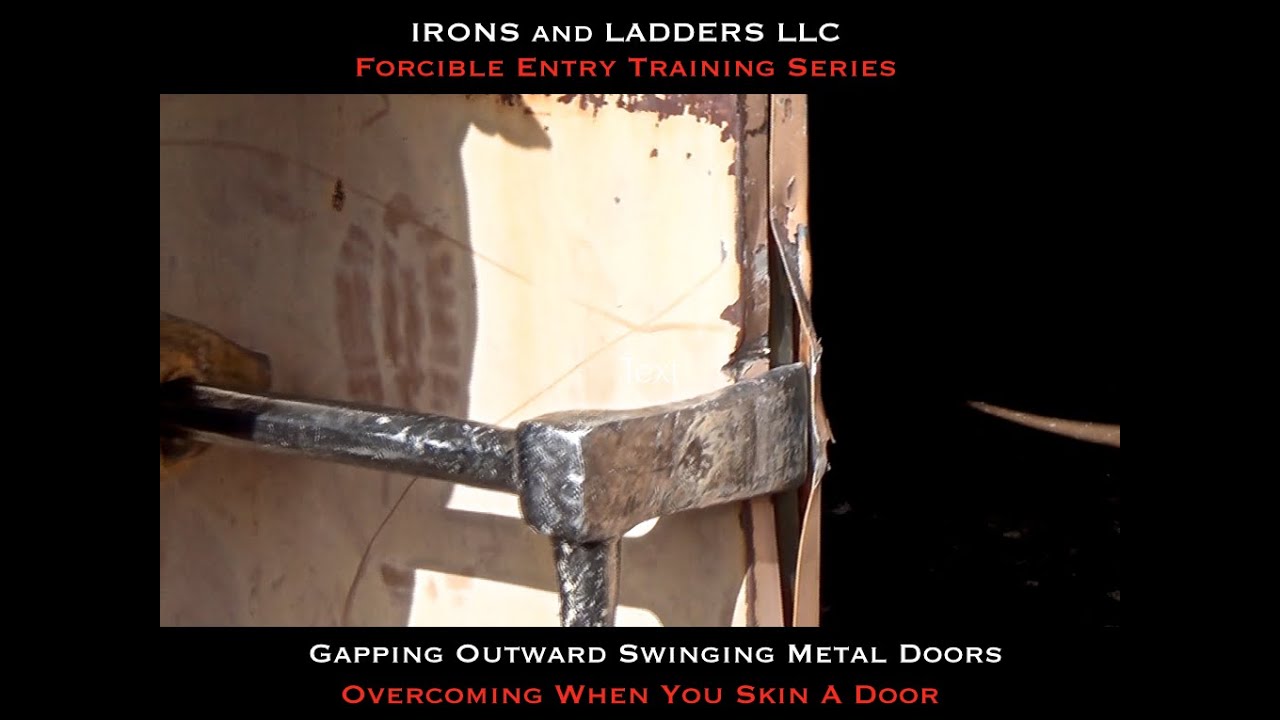 Skinning Metal Doors and Obtaining a Gap - IRONS and LADDERS LLC