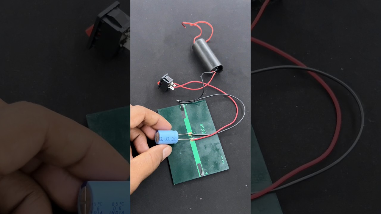 Experiment with 400kV Transformer and Solar Panel &bull; Transforming Solar Power #shorts #solar