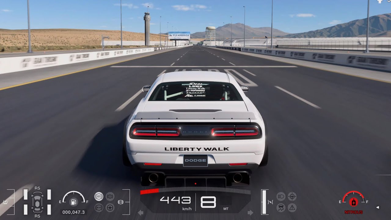 Gran Turismo 7 | Dodge Challenger SRT Demon 1186HP - 443 KM/H & 275 MPH