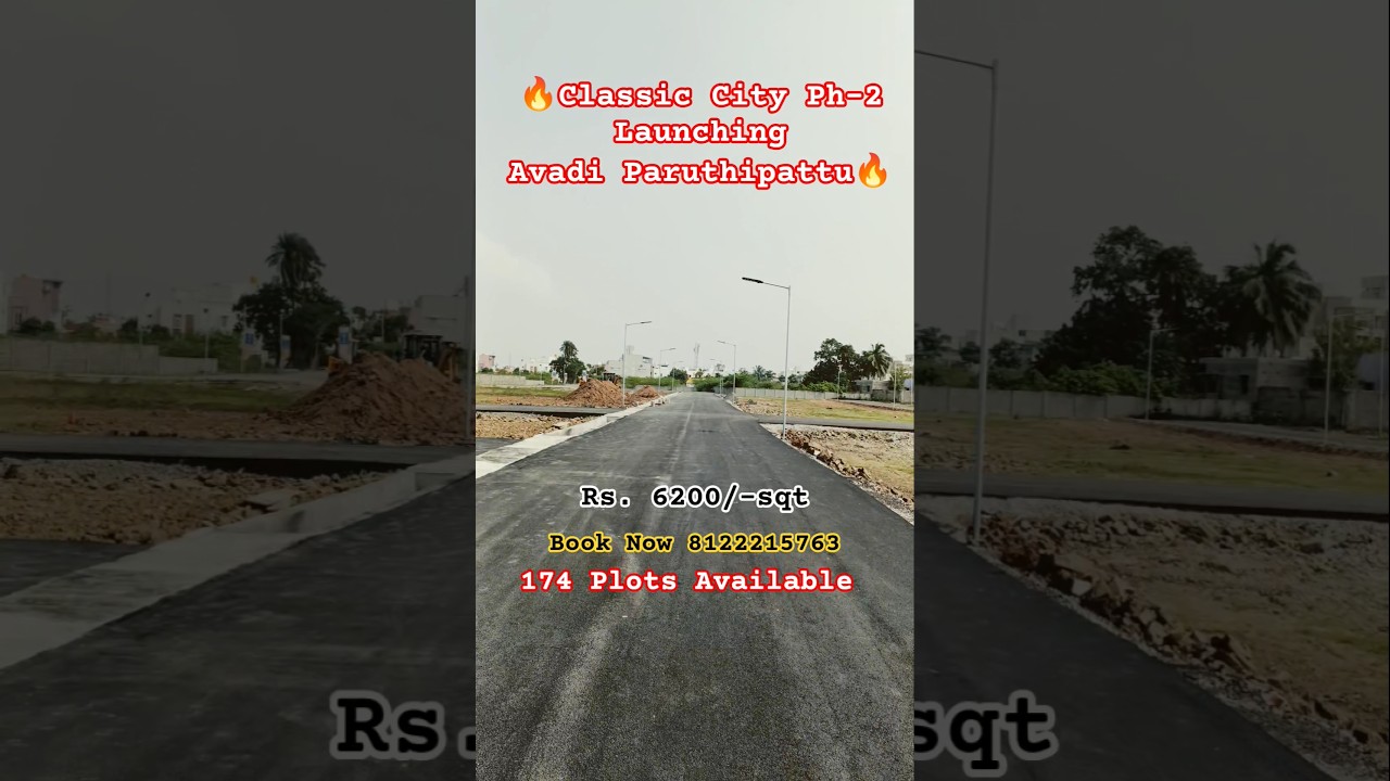 🔥plots for sale avadi | land for sale avadi | house for sale in avadi chennai🔥