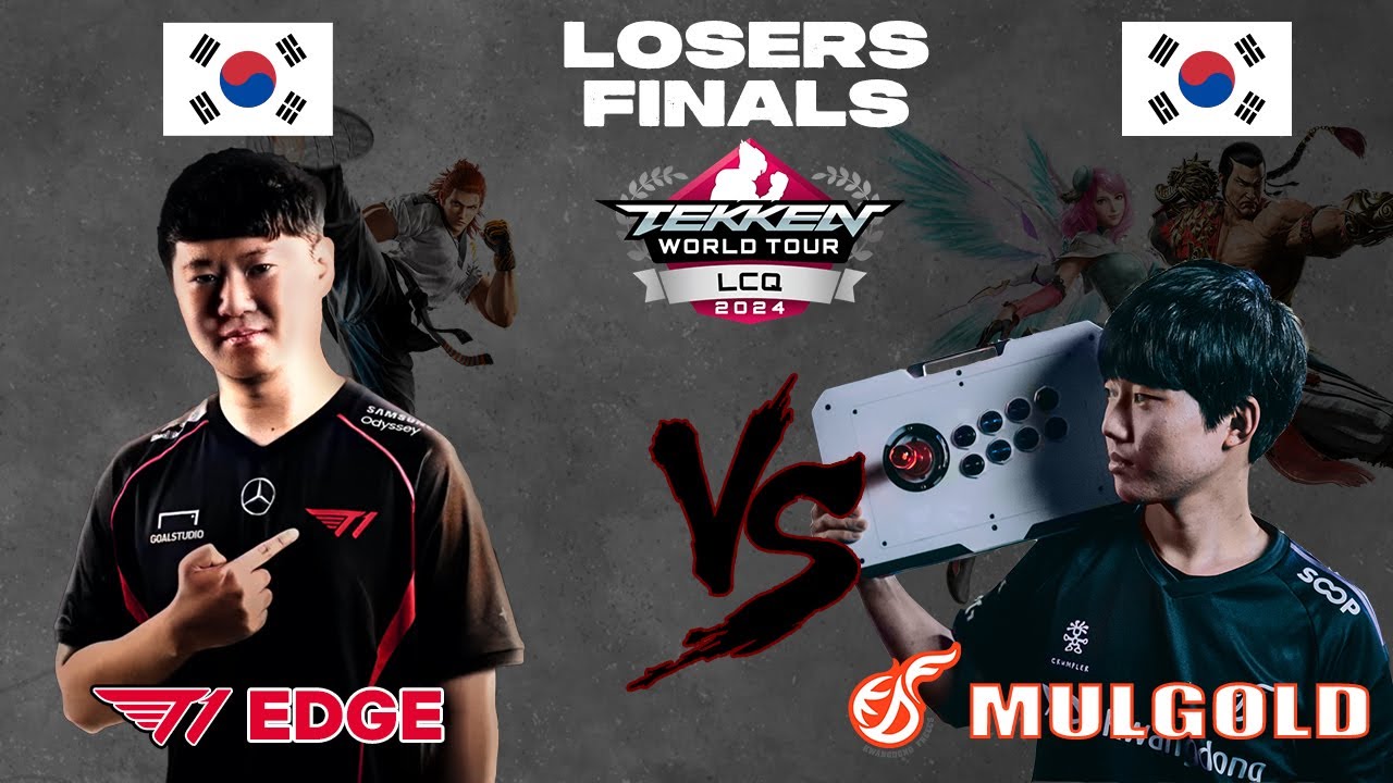 EDGE (Hwoarang) vs Mulgold(Alisa, Feng) - LOSERS FINALS - TWT2024 FINALS LCQ