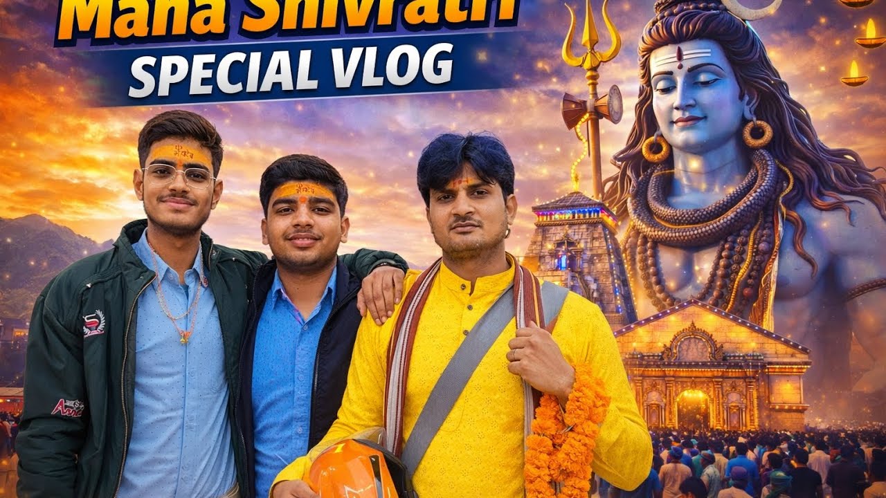 Shivratri Ka Pura Din 🔱 | Temple Visit | BINDASSSANSKAR #trending #aasamtezpur 