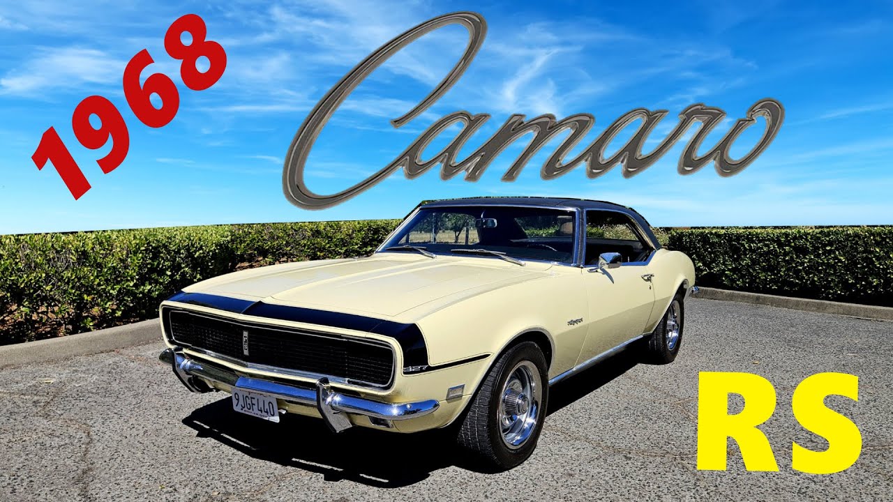 Очень особенный Chevrolet Camaro RS 1968 года в цвете «орехово-жёлтый»