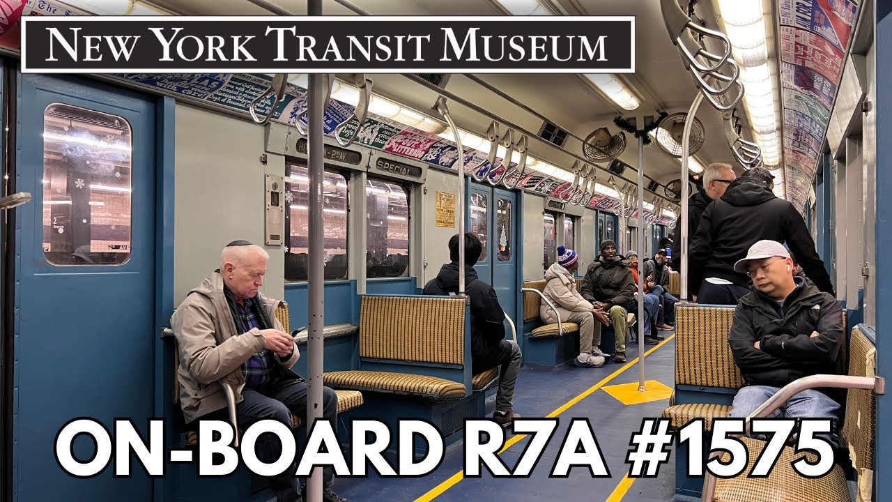 IND/BMT: On-Board R7A #1575 (R1-9 Holiday train) From 2nd Avenue to 96th Street